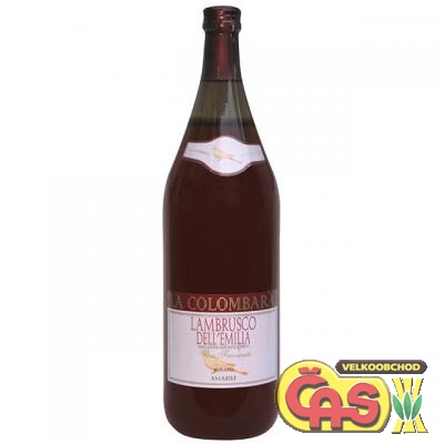 VÍNO LAMBRUSCO COLOMBARA  rosato 1.5l