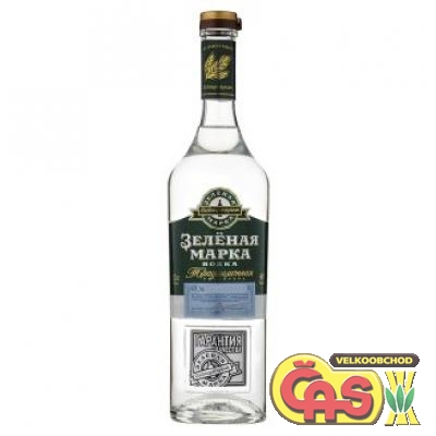 VODKA - ZELYONAYA MARKA TRADICIONNAYA 0.5l 40%
