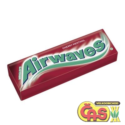 Žvýkačky airwaves cherry menthol 14g