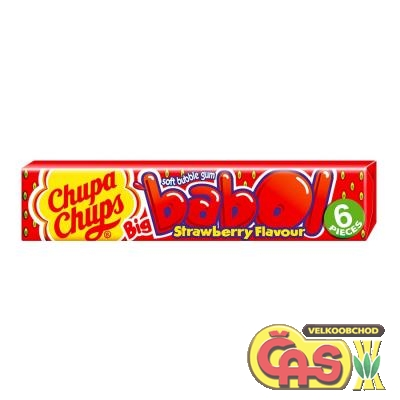 Žvýkačky Big Babol jahoda    27.6g