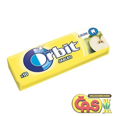 ŽVÝKAČKY ORBIT APPLE  DRAŽÉ 14g