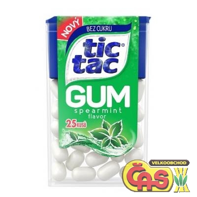 Žvýkačky TicTac 12,1g  SPEARMINT