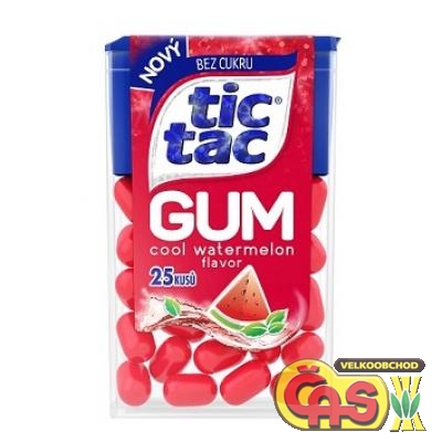 Žvýkačky TicTac 12,1g  WATERMELON